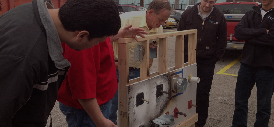 Firestop Training Observation of Mockup